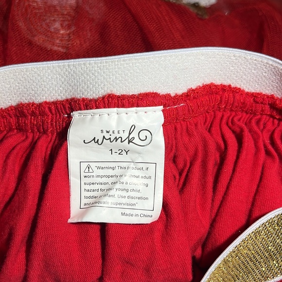 Santa hats on skirt. Fully lined. Size one – two year. - Picture 5 of 5